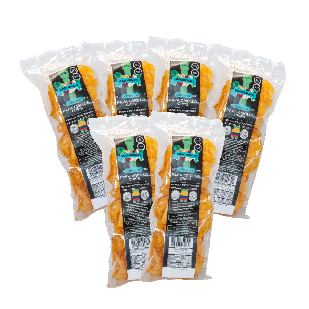 Pack 6 Papá Criolla