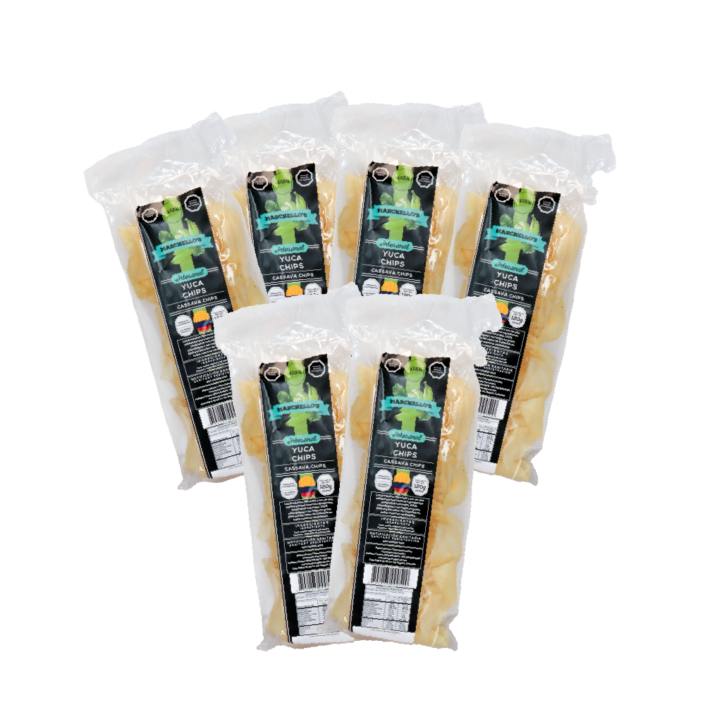Pack 6 Chips de Yuca